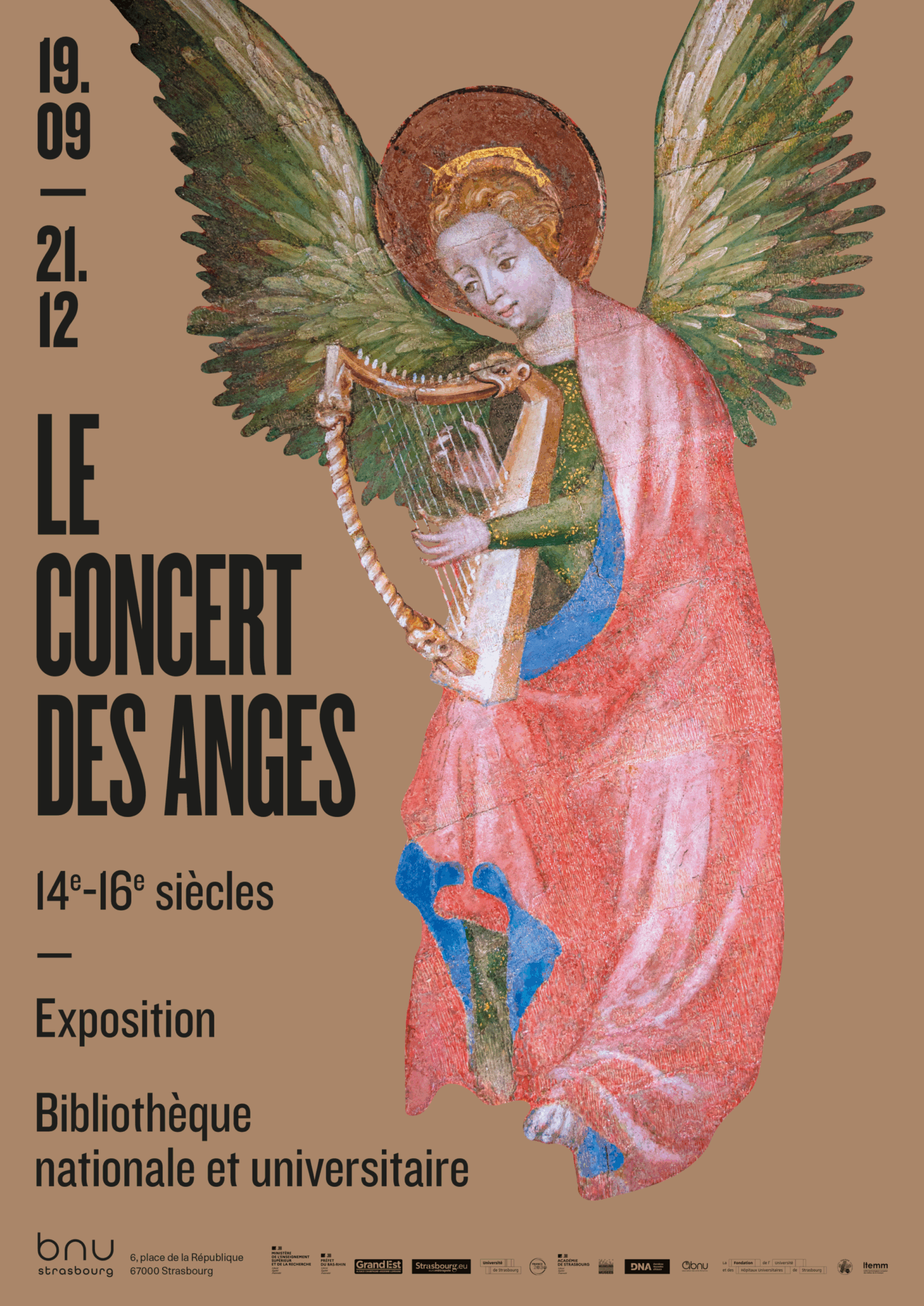 Du 19 septembre au 21 décembre 2025 – Exposition “Le Concert des Anges ...